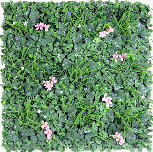 1m green-pink artificial wall plaque
